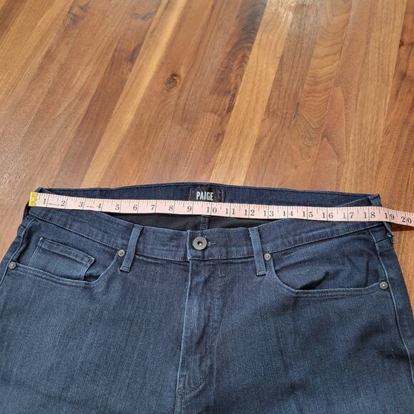 Men's Paige Federal Slim Straight Jeans In Inkwell Size 38 x 32 - Picture 8 of 11
